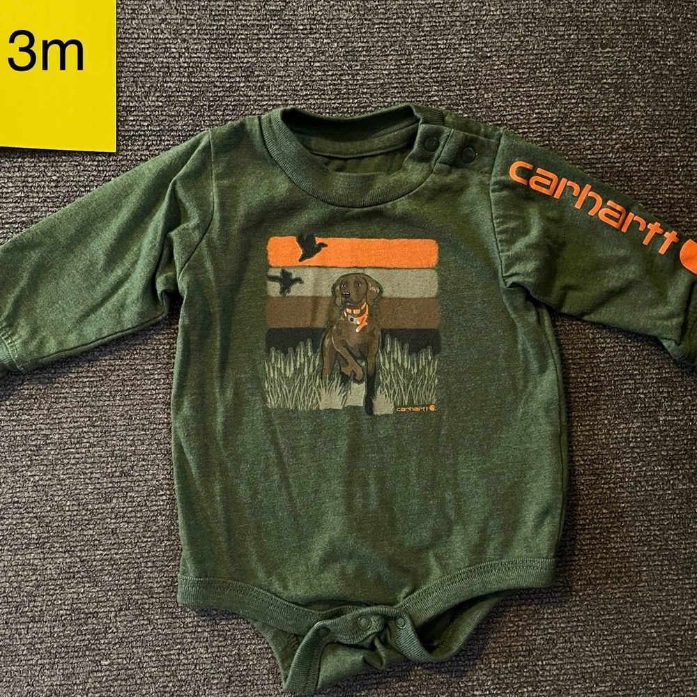 2 Carhartt Baby Onesies
